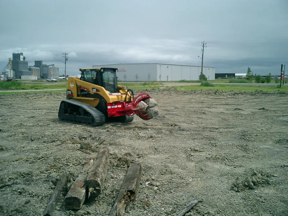 Skid Steer Hydraulic Rock & Brush Grapple Attachment - EZ Spot UR (Universal Quick Attach)
