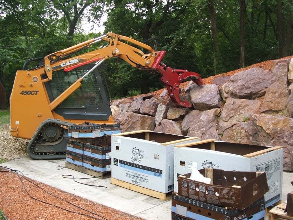 Skid Steer 5-Finger Rock & Tree Grapple - EZ Spot UR