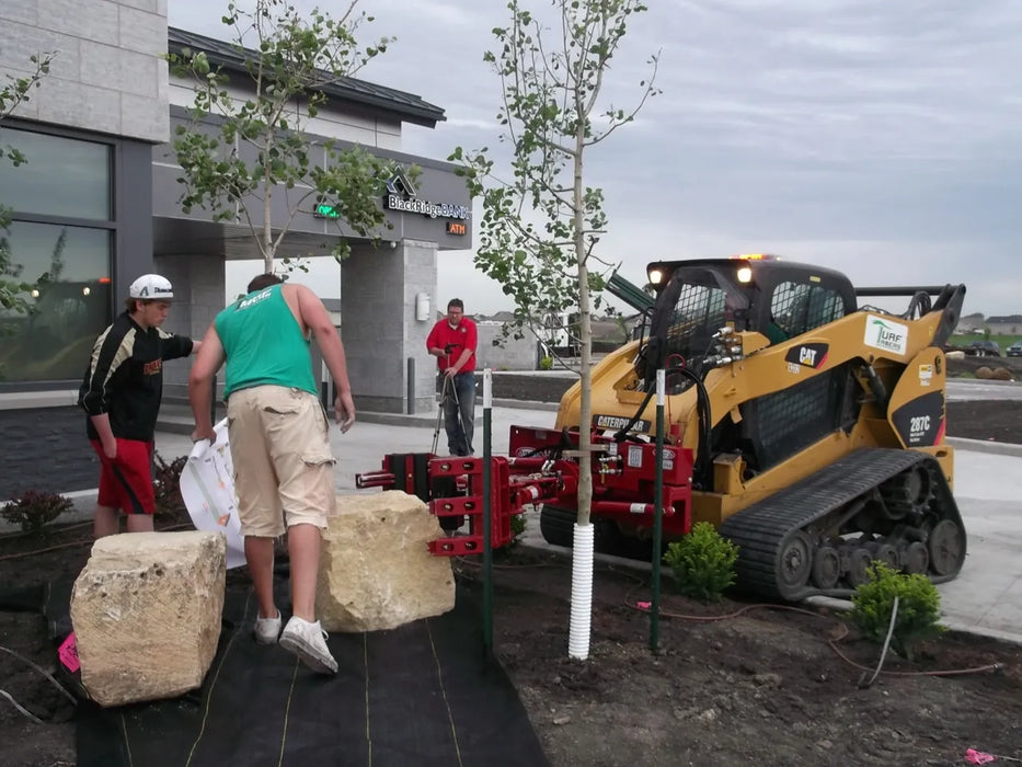 Skid Steer 5-Finger Rock & Tree Grapple - EZ Spot UR