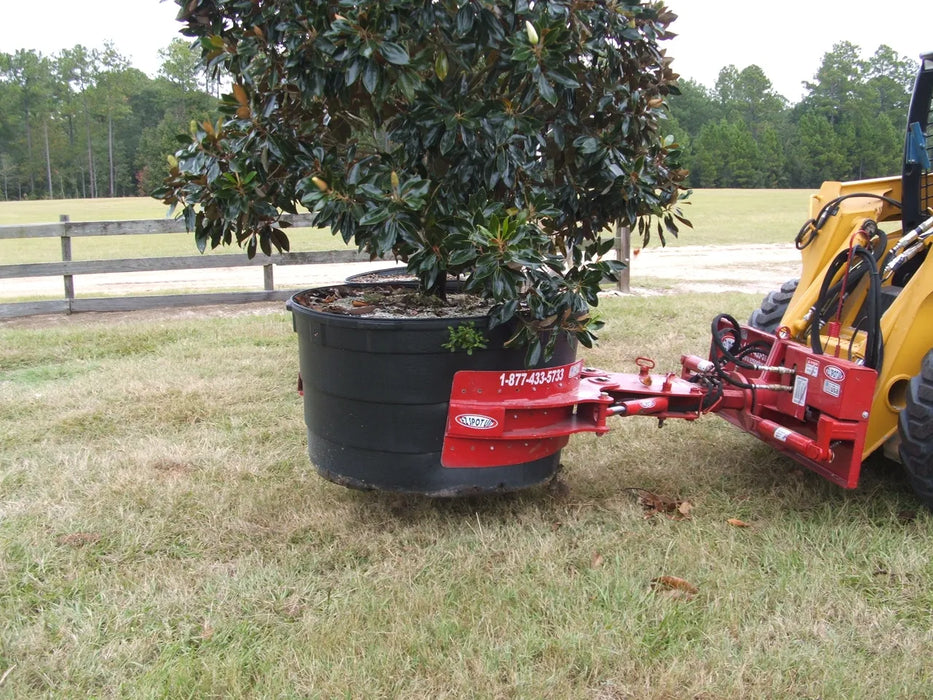 Skid Steer Tree & Nursery Pot Handler Attachment - EZ Spot UR (Universal Quick Attach)