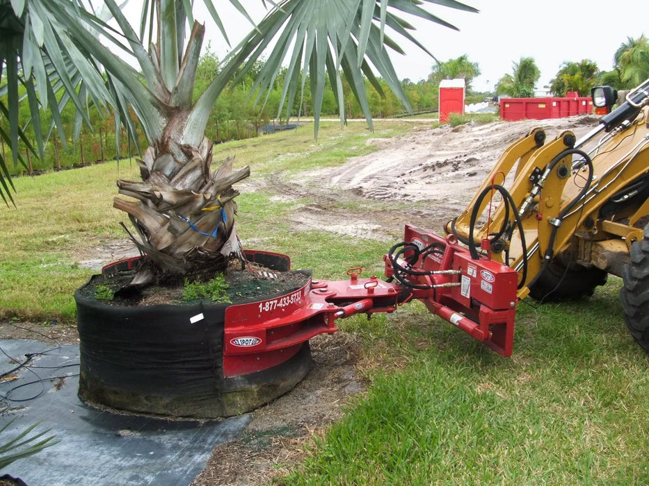Skid Steer Hydraulic Rotating Nursery Pot Handler Attachment - EZ Spot UR (Universal Quick Attach)