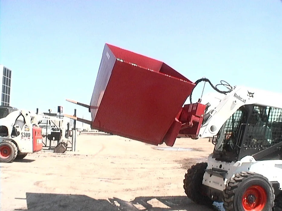 Skid Steer & Compact Track Loader Rotating Pallet Forks – EZ Spot UR