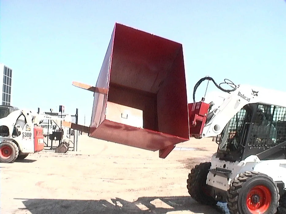 Skid Steer & Compact Track Loader Rotating Pallet Forks – EZ Spot UR