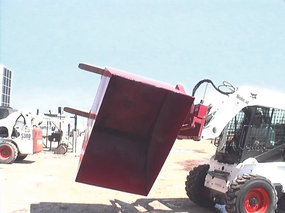 Skid Steer & Compact Track Loader Rotating Pallet Forks – EZ Spot UR