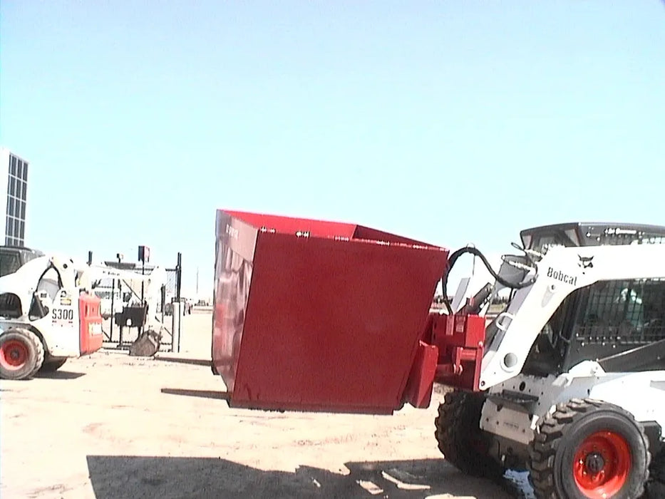 Skid Steer & Compact Track Loader Rotating Pallet Forks – EZ Spot UR