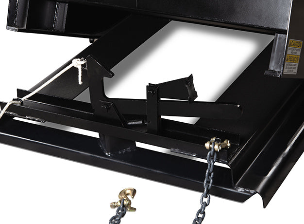 Star Industries Heavy-Duty Self-Dumping Forklift Hopper