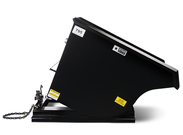 Star Industries Heavy-Duty Self-Dumping Forklift Hopper
