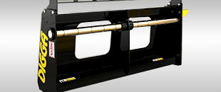 Digga Skid Steer Loader Pallet Forks w/ Floating Tyne Design