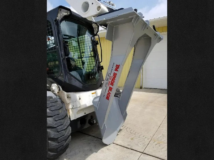 Skid Steer Spade Blade/Trenching Attachment - TM Manufacturing