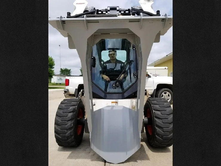 Skid Steer Spade Blade/Trenching Attachment - TM Manufacturing
