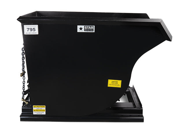 Star Industries Heavy-Duty Self-Dumping Forklift Hopper