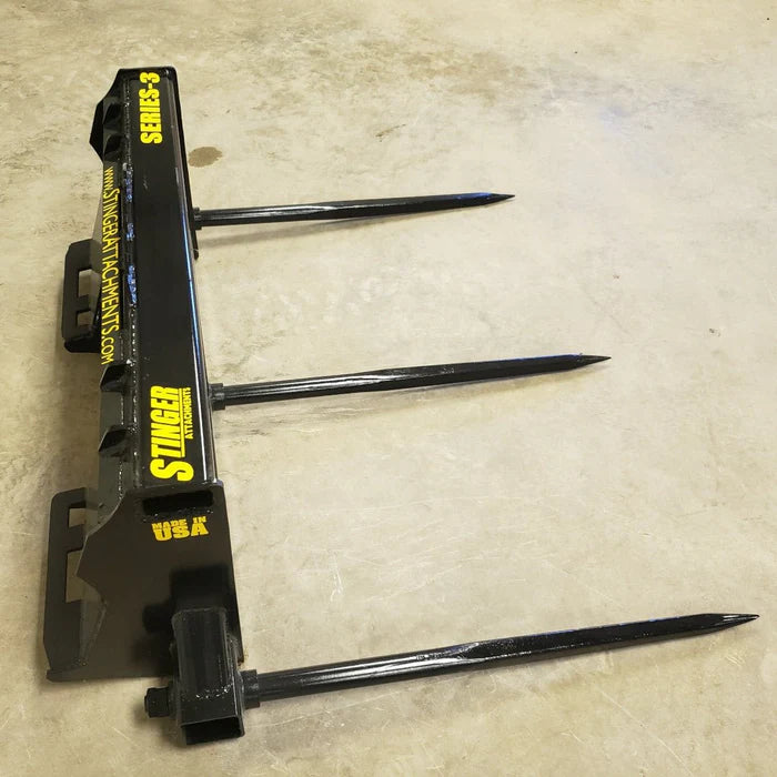 Stinger Attachments Skid Steer Bale Spear – Series 3 (BS3)