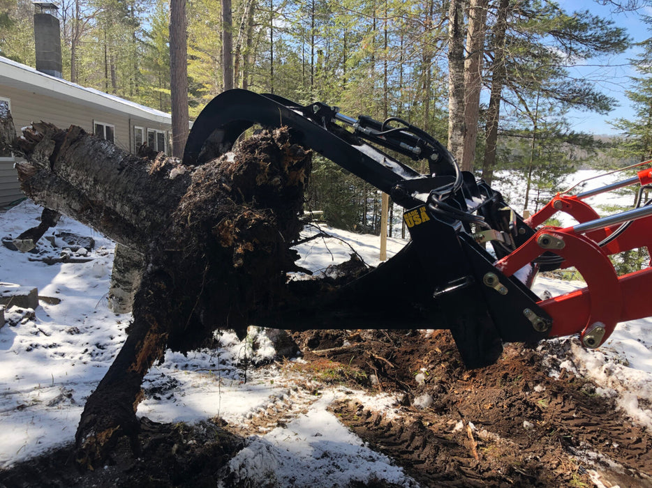Stinger Attachments Skid Steer Stump Grapple (STG)