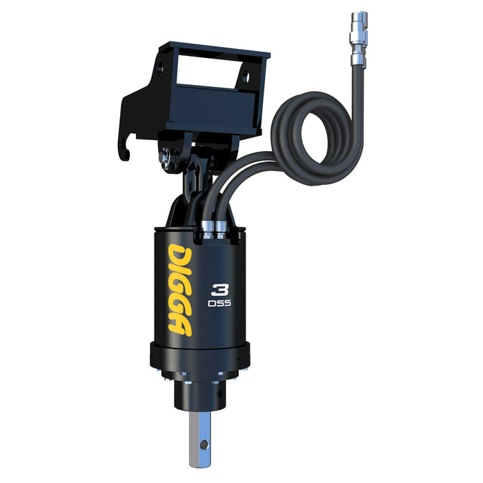 Digga 3DSS Auger Package with Mount for 10 - 30 GPM Machines