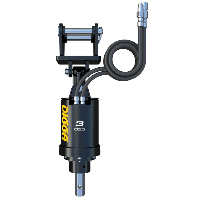 Digga 3DSS Auger Package w/ Mount for 10- 30 GPM
