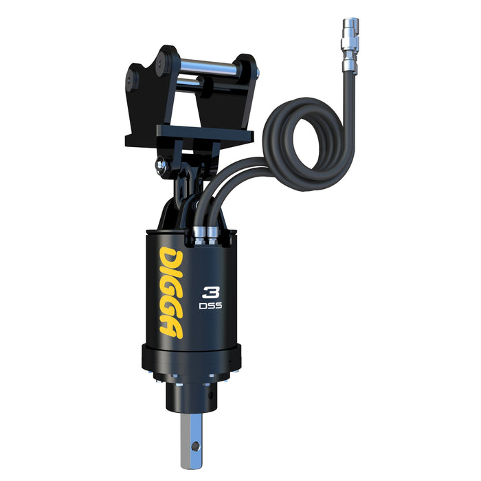 Digga 3DSS Auger Package w/ Mount for 10- 30 GPM