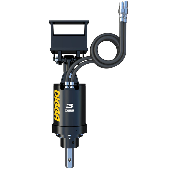 Digga 3DSS Auger Package with Mount for 10 - 30 GPM Machines