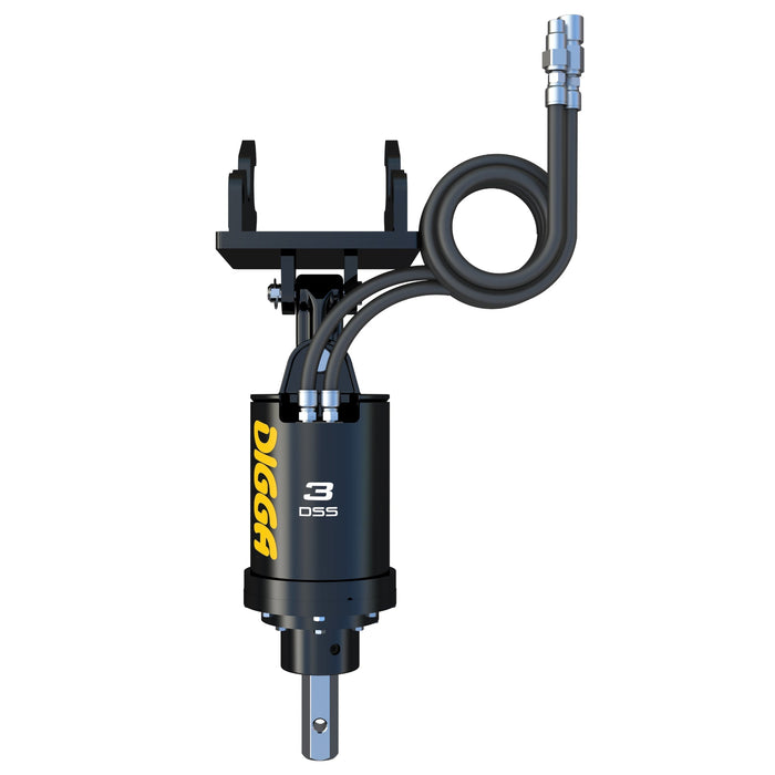 Digga 3DSS Auger Package with Mount for 10 - 30 GPM Machines