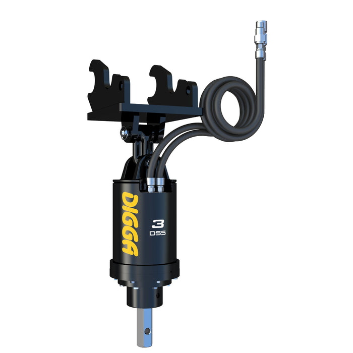 Digga 3DSS Auger Package with Mount for 10 - 30 GPM Machines
