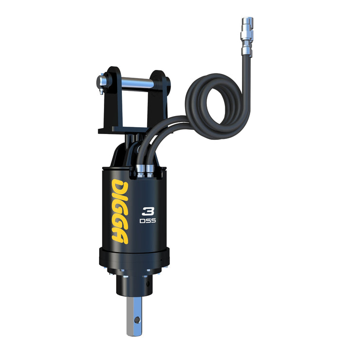 Digga 3DSS Auger Package with Mount for 10 - 30 GPM Machines