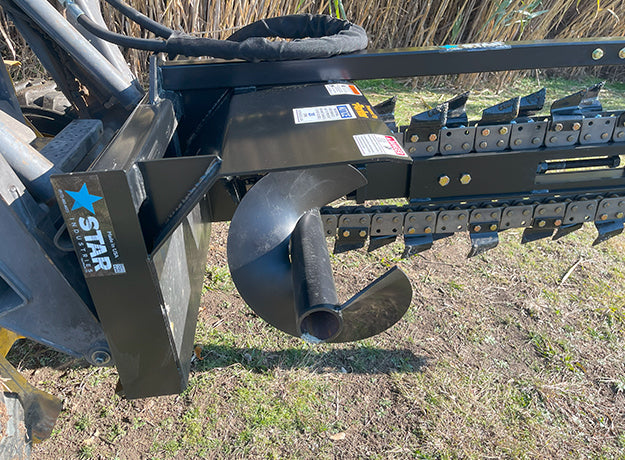 Star Industries Mini Skid Steer Trencher