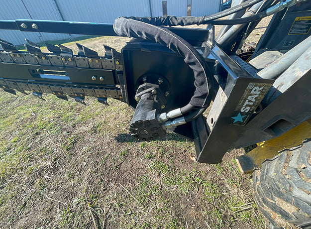 Star Industries Mini Skid Steer Trencher